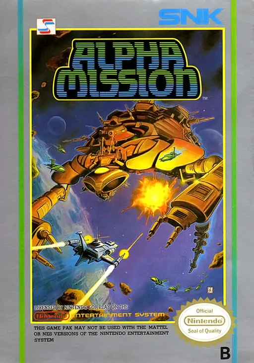 Alpha Mission (Europe)